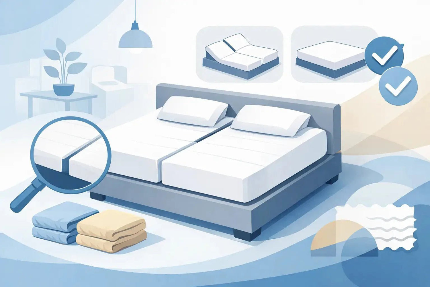 Hoeslaken splittopper maat kiezen zonder twijfel - Dromen & Wonen