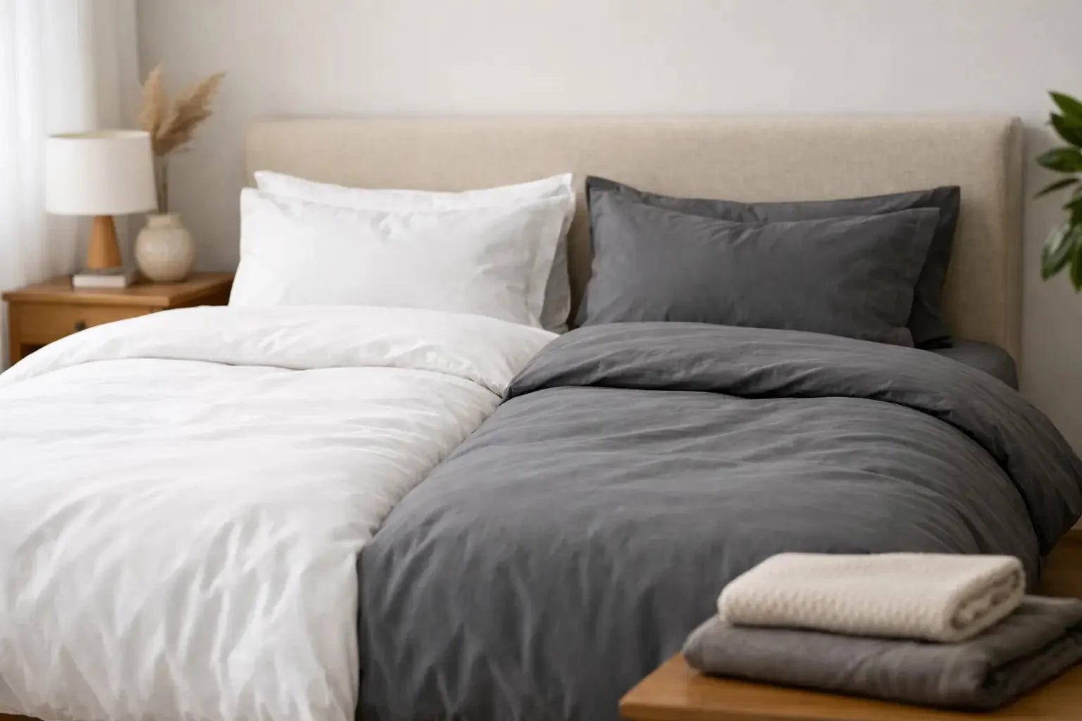 Tweepersoons lits jumeaux dekbedovertrek kiezen - Dromen & Wonen