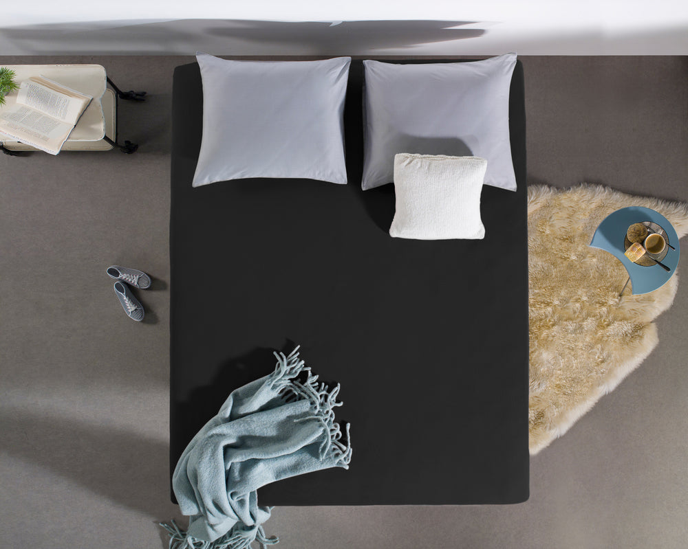 Dreamhouse Jersey Hoeslaken Zwart