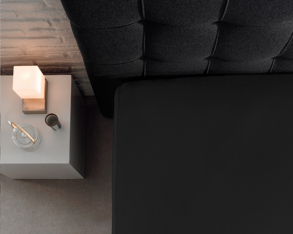 Dreamhouse Jersey Hoeslaken Zwart
