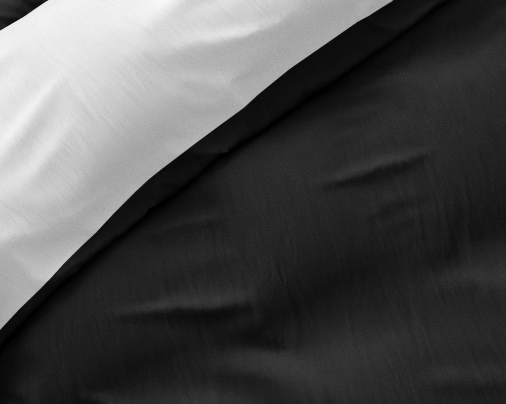 Zensation Twee Kleuren Wit/Zwart Dekbedovertrek