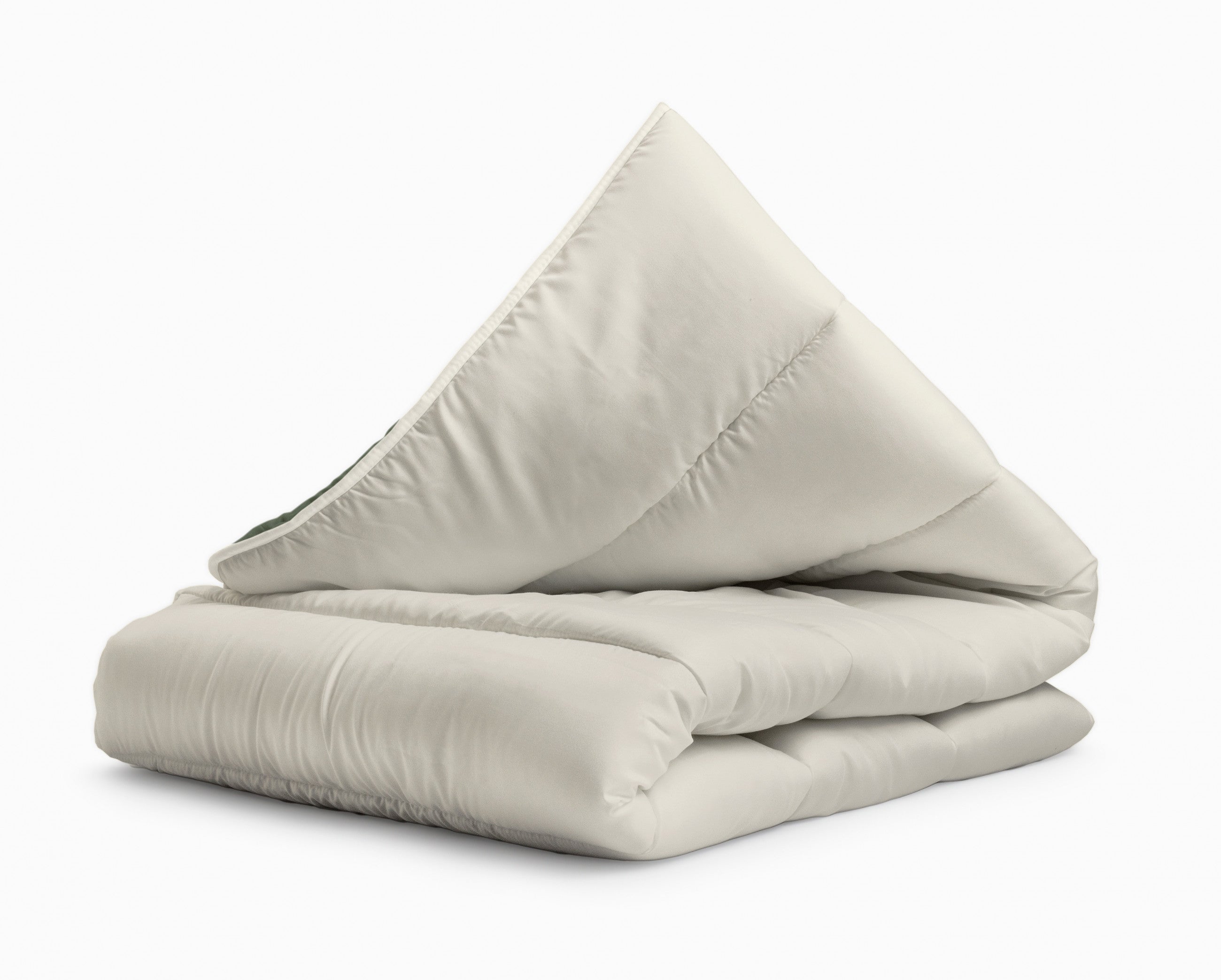 Sleeptime Dekbed en Overtrek in 1 - Creme/Groen