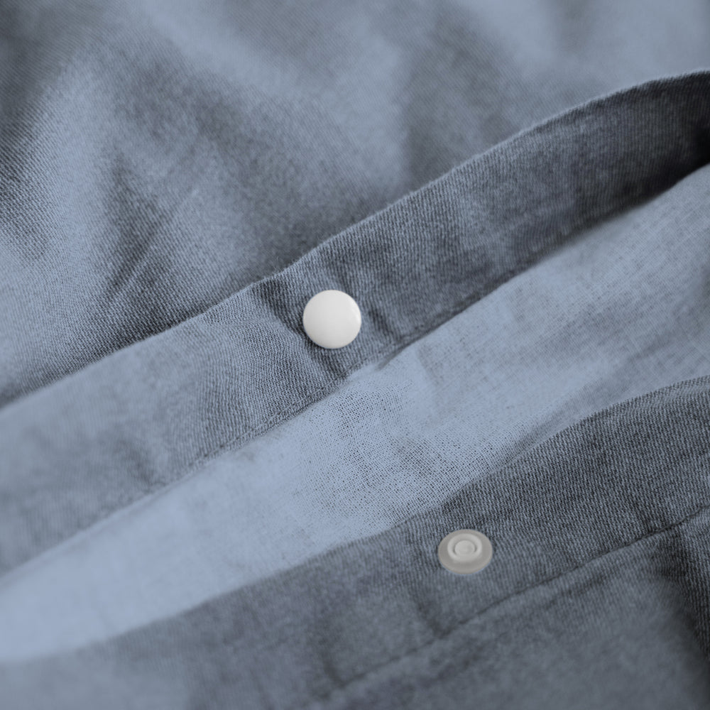Dreamhouse Denim Stone Washed Blauw Dekbedovertrek