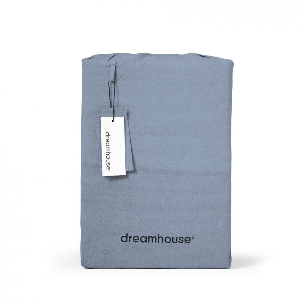Dreamhouse Denim Stone Washed Blauw Dekbedovertrek