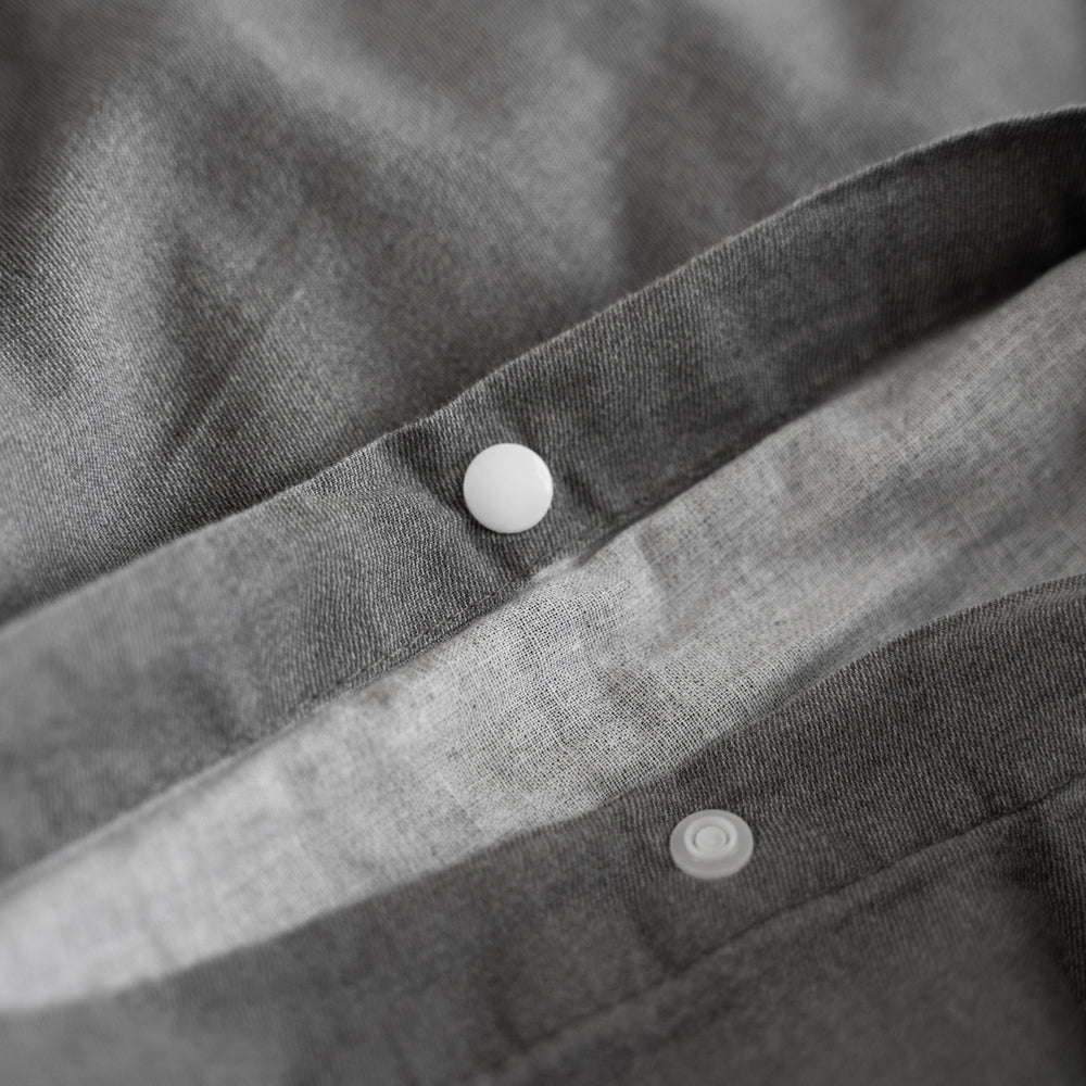 Dreamhouse Denim Stone Washed Antraciet Dekbedovertrek