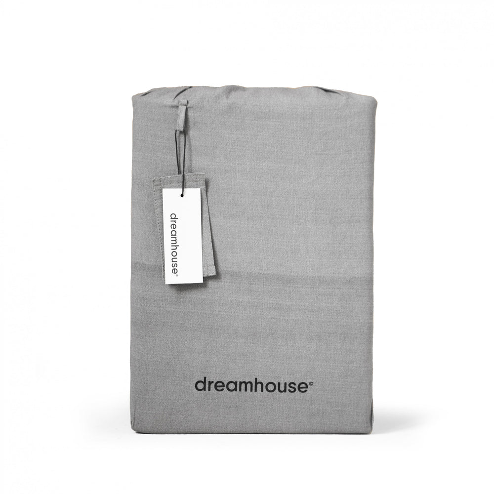 Dreamhouse Denim Stone Washed Antraciet Dekbedovertrek