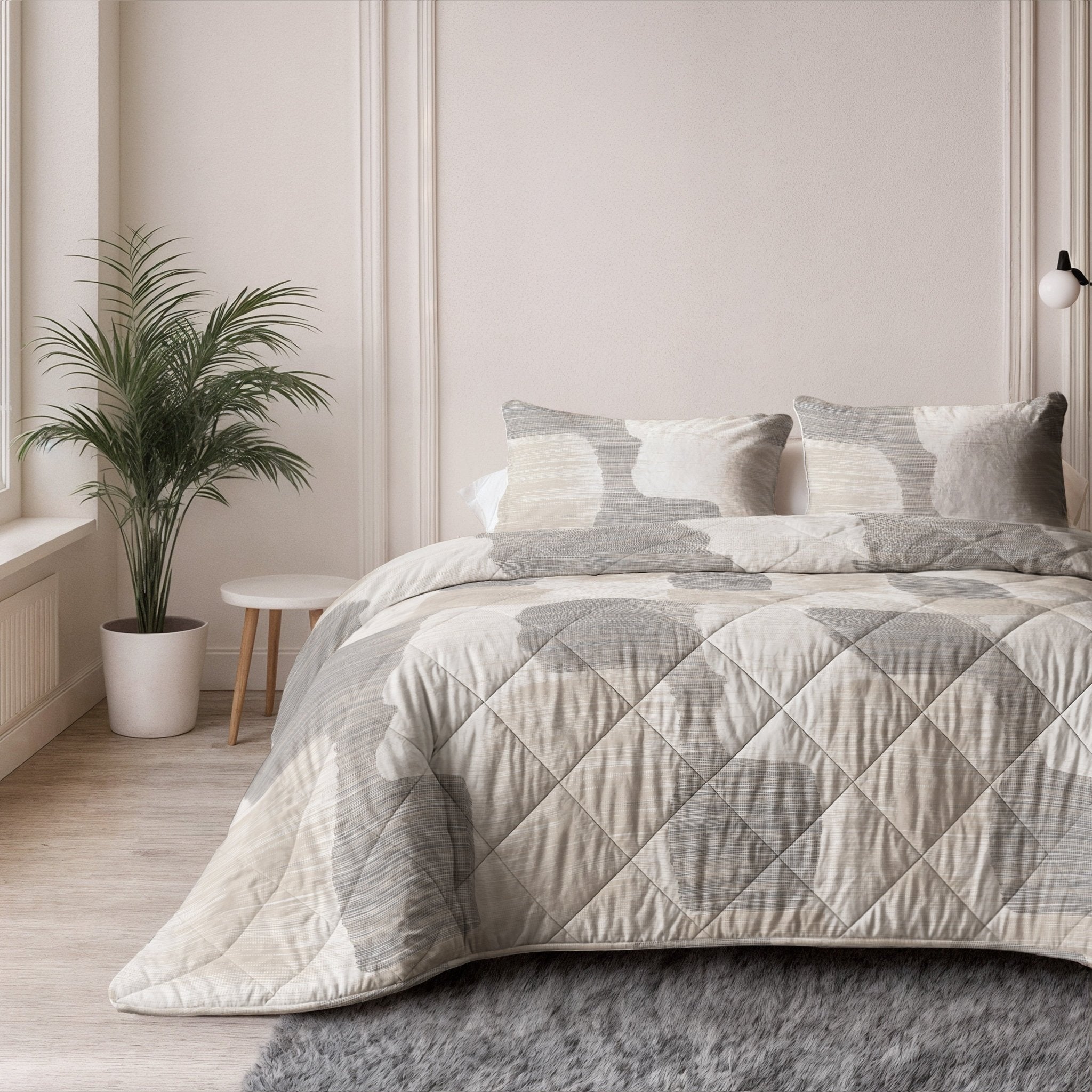 Checkers Kussenslopen 2-Pack – Katoen – Sleeptime - Dromen & Wonen