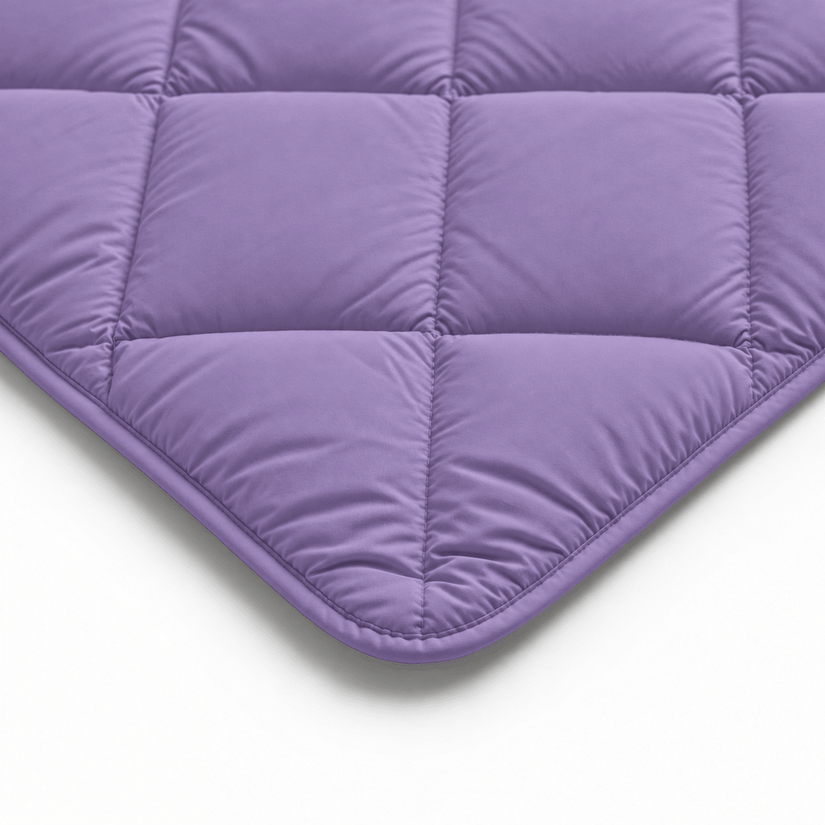 Dekbed en Overtrek in 1 - Diamond - Zacht & Wasbaar - Sleeptime - Beige/Lavendel - Dromen & Wonen