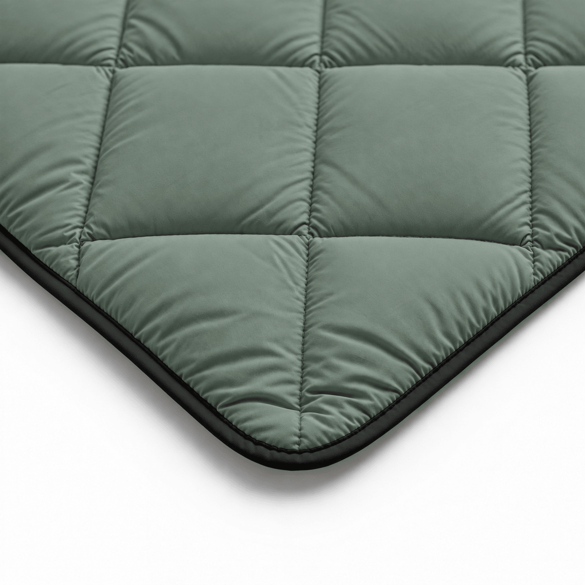 Dekbed en Overtrek in 1 - Diamond - Zacht & Wasbaar - Sleeptime - Groen/Zwart - Dromen & Wonen