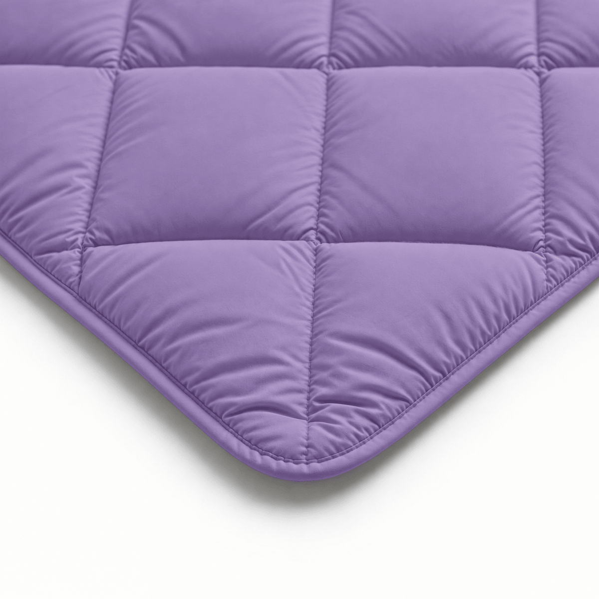 Dekbed en Overtrek in 1 - Diamond - Zacht & Wasbaar - Sleeptime - Lavendel/Grijs - Dromen & Wonen