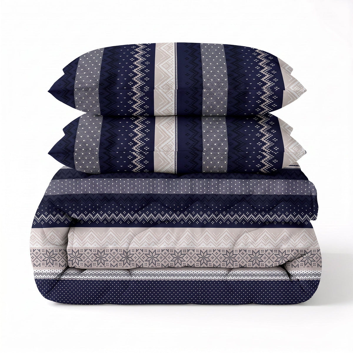 Dekbed en Overtrek in 1 – Elisabeth Navy – Sleeptime - Dromen & Wonen