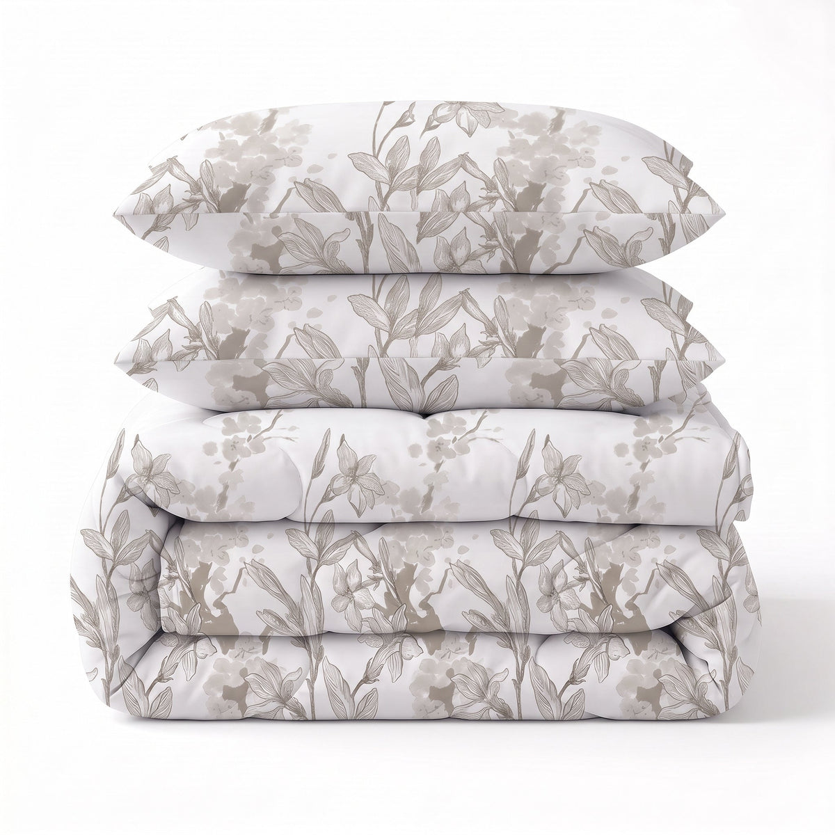Dekbed en Overtrek in 1 – Flynn Wit – Sleeptime - Dromen & Wonen