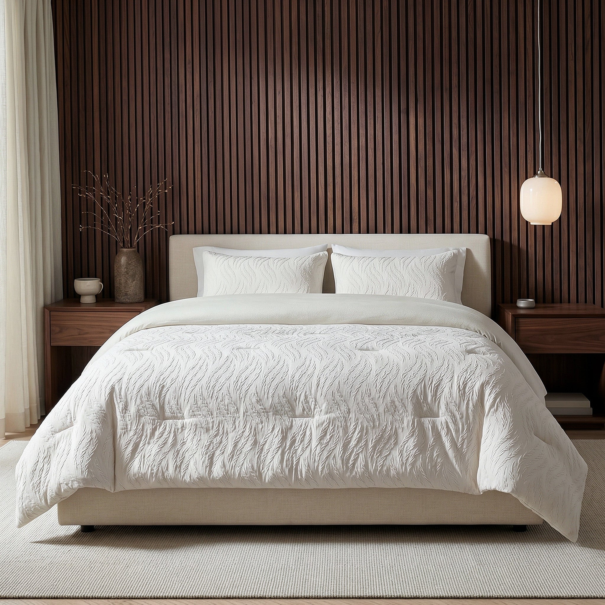 Dekbed en Overtrek in 1 – Hotel Chique - Rafa – Beige – Sleeptime - Dromen & Wonen