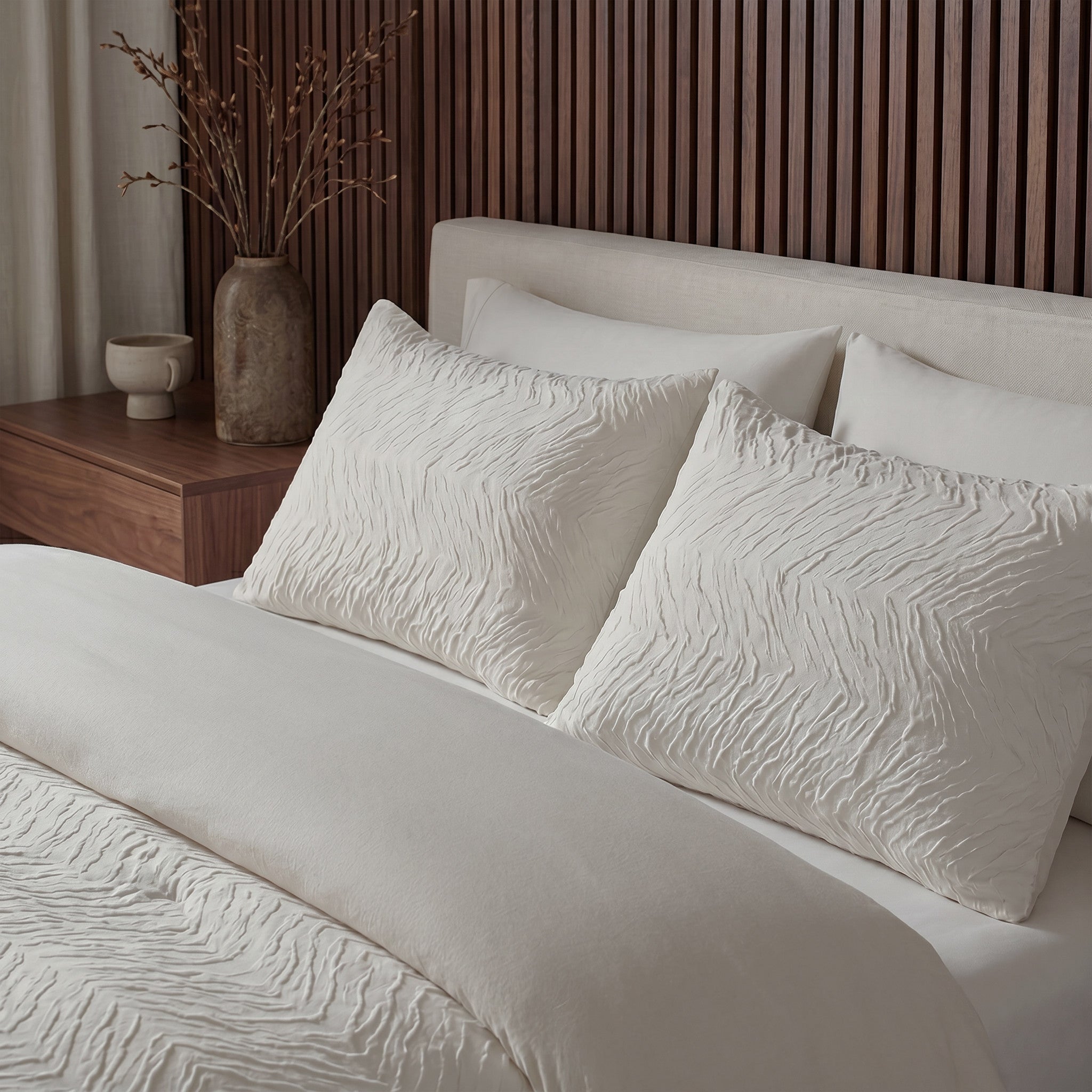 Dekbed en Overtrek in 1 – Hotel Chique - Salva – Beige – Sleeptime - Dromen & Wonen