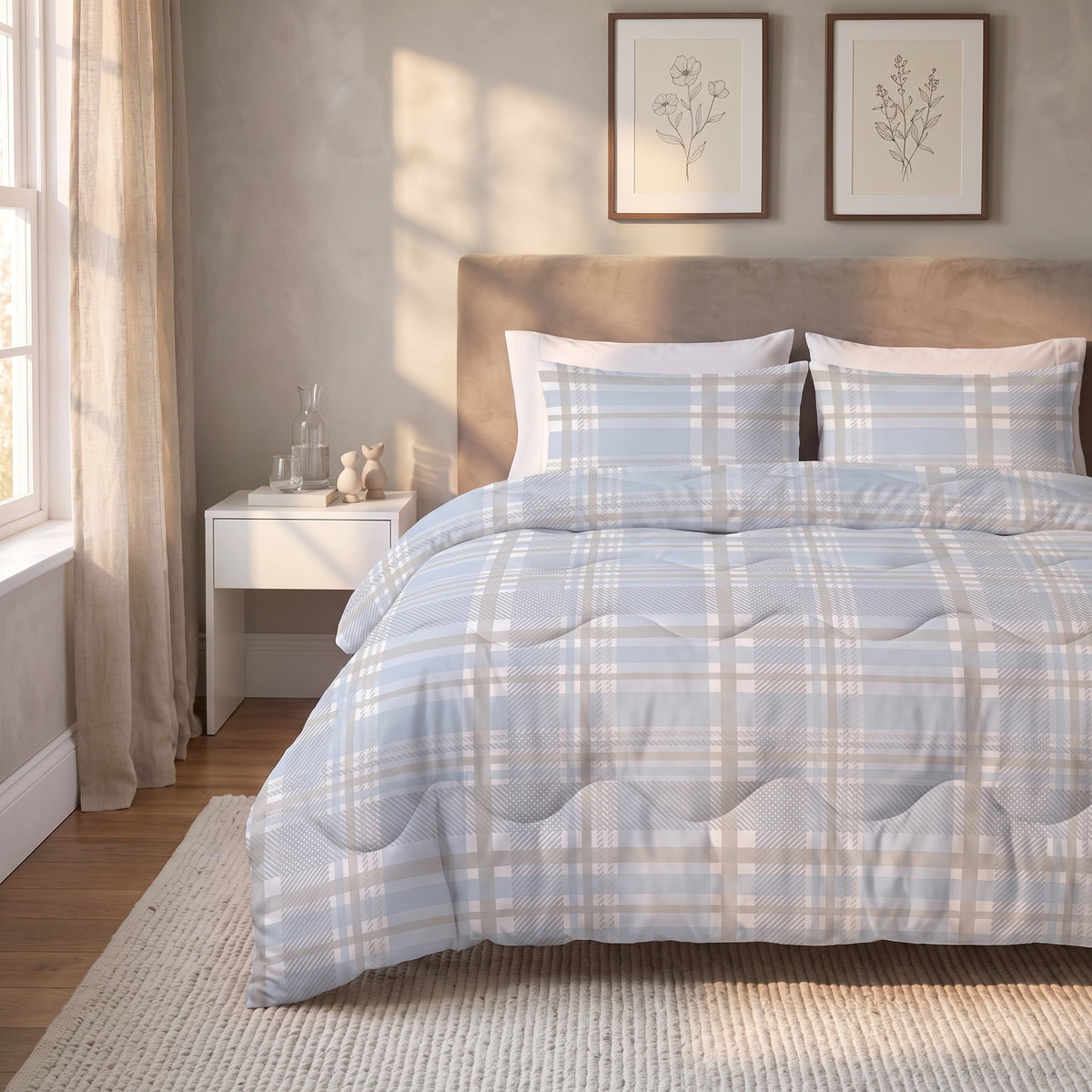 Dekbed en Overtrek in 1 – Lilou Blue – Sleeptime - Dromen & Wonen