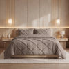 Dekbed en Overtrek in 1 – Pintuck Design – Taupe – Sleeptime