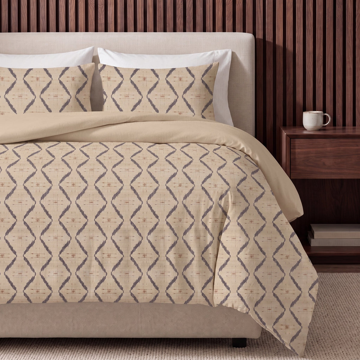 Dekbed en Overtrek in 1 – Sander Zand – Digitale Print met Kussenslopen – Sleeptime - Dromen & Wonen