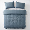 Dekbedovertrek Stone Washed - 100% Gewassen Katoen - Blue - Dreamhouse