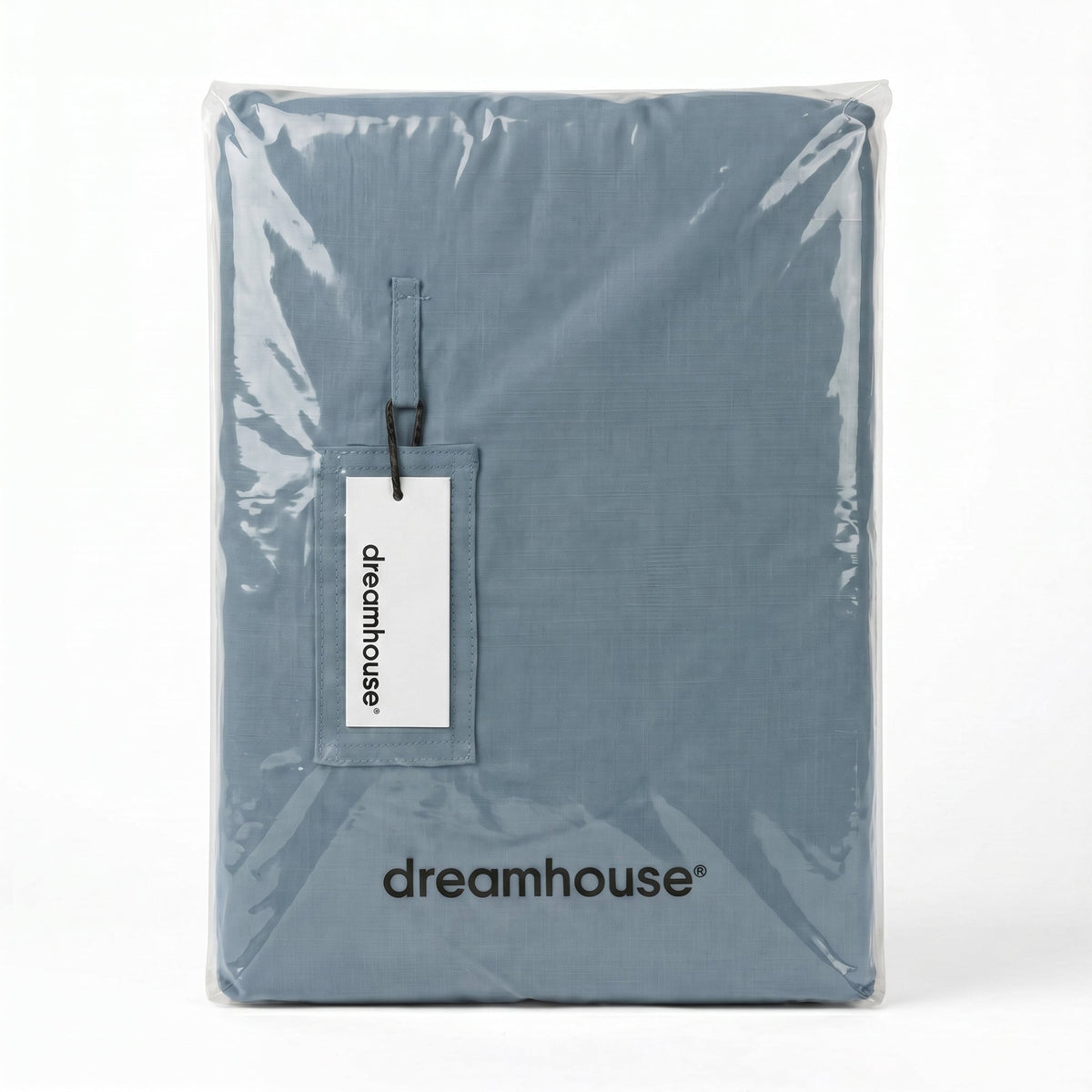 Dekbedovertrek Stone Washed - 100% Gewassen Katoen - Blue - Dreamhouse - Dromen & Wonen
