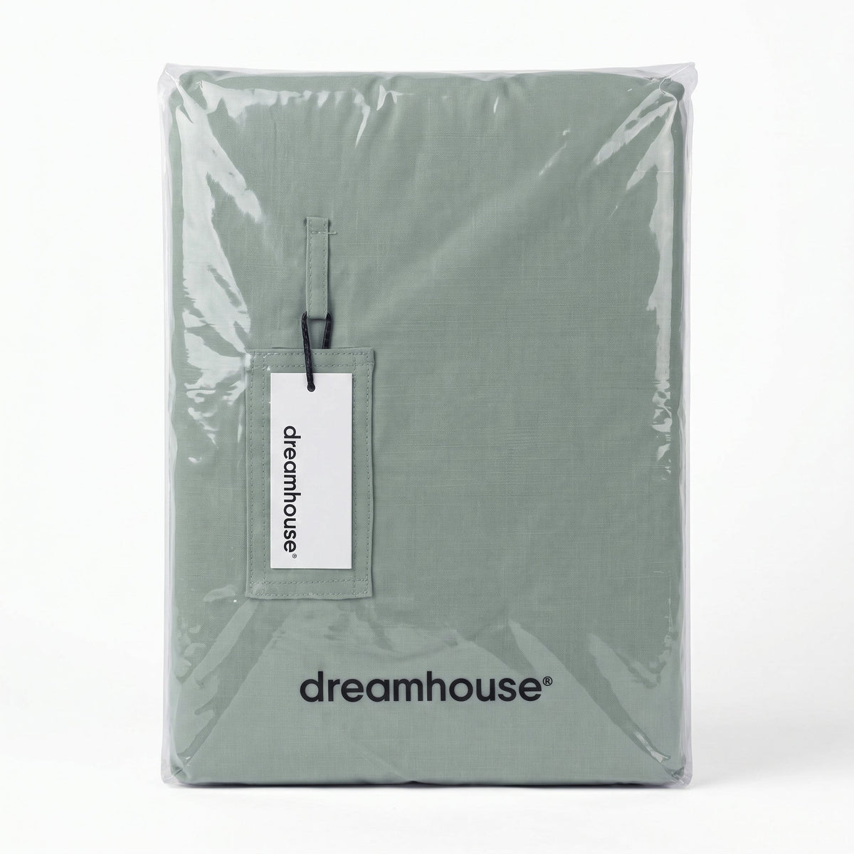 Dekbedovertrek Stone Washed - 100% Gewassen Katoen - Green - Dreamhouse - Dromen & Wonen