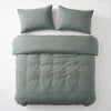 Dekbedovertrek Stone Washed - 100% Gewassen Katoen - Green - Dreamhouse