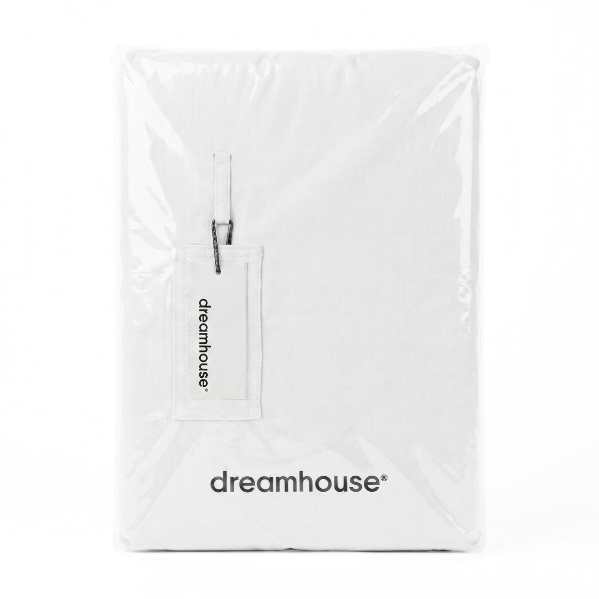 Dekbedovertrek Stone Washed - 100% Gewassen Katoen - White - Dreamhouse - Dromen & Wonen