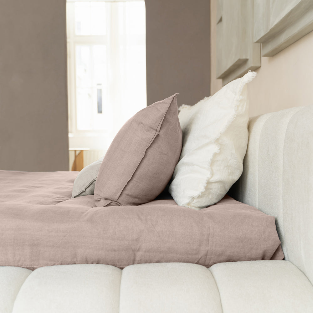 Dreamhouse Denim Stone Washed Roze Dekbedovertrek