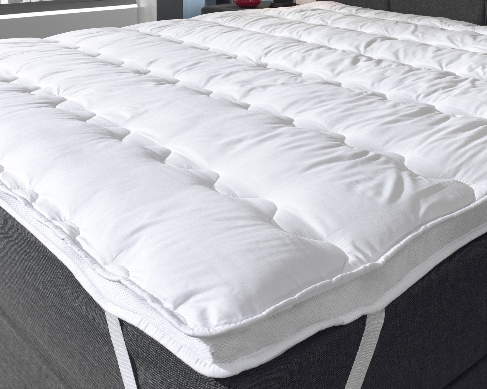 Dreamhouse 3D AIR Topper Traagschuim Oplegmatras Wit - Dromen & Wonen