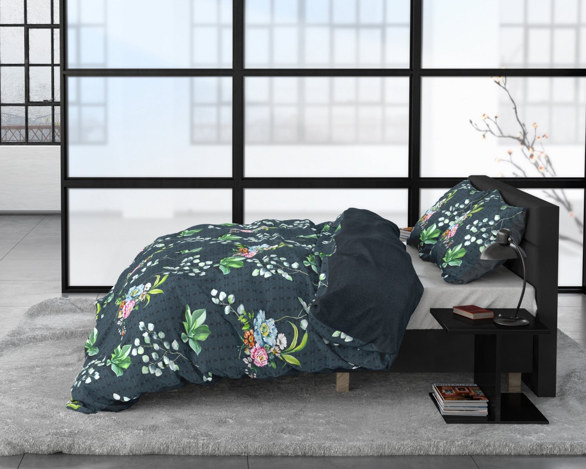 Dreamhouse Nature Leaves Green Dekbedovertrek - Dromen & Wonen