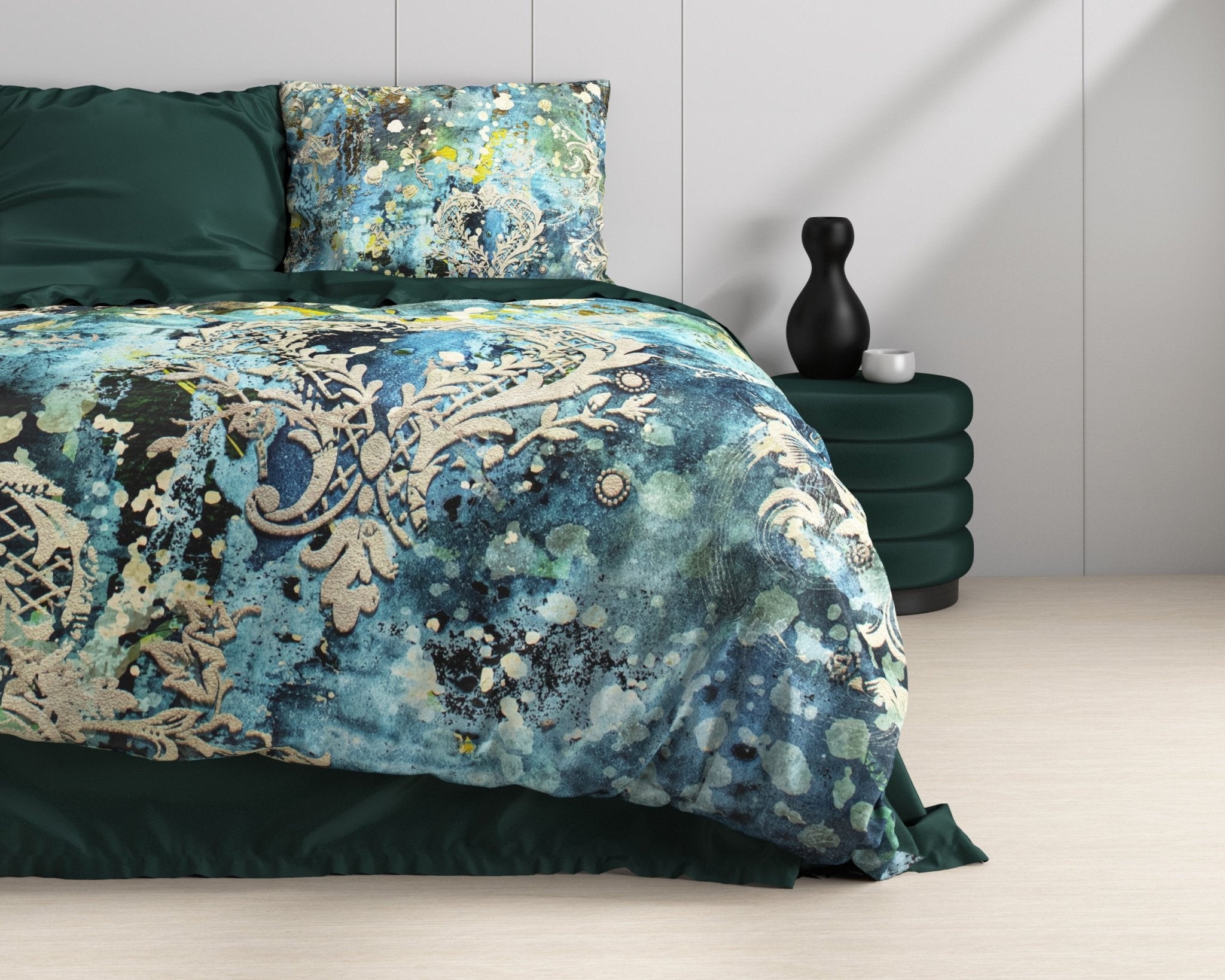 Dreamhouse Ocean Drops Blue Dekbedovertrek - Dromen & Wonen