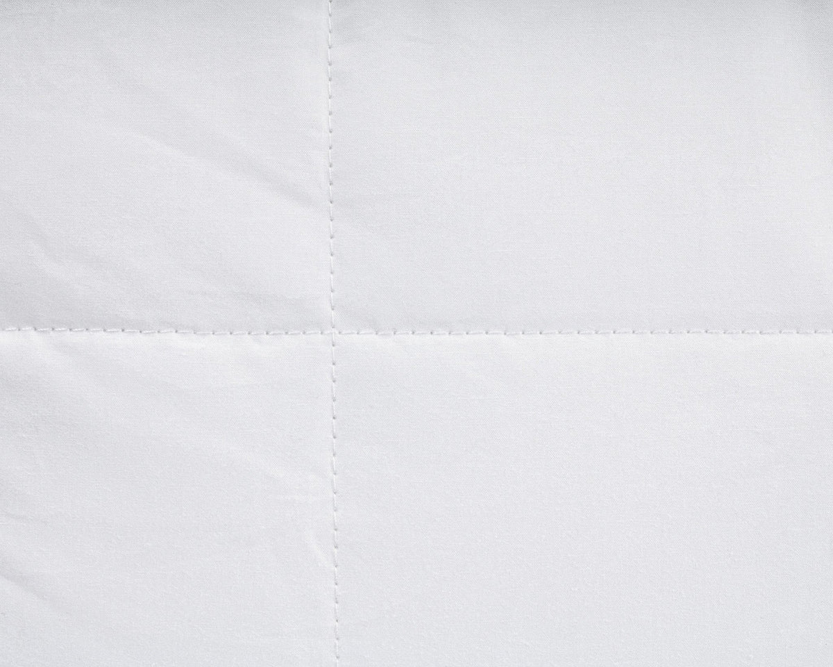 Ganzenveren Hoofdkussen 50x70 cm – 3-Kamer met Microgel – Perkal Katoen – Dreamhouse - Dromen & Wonen
