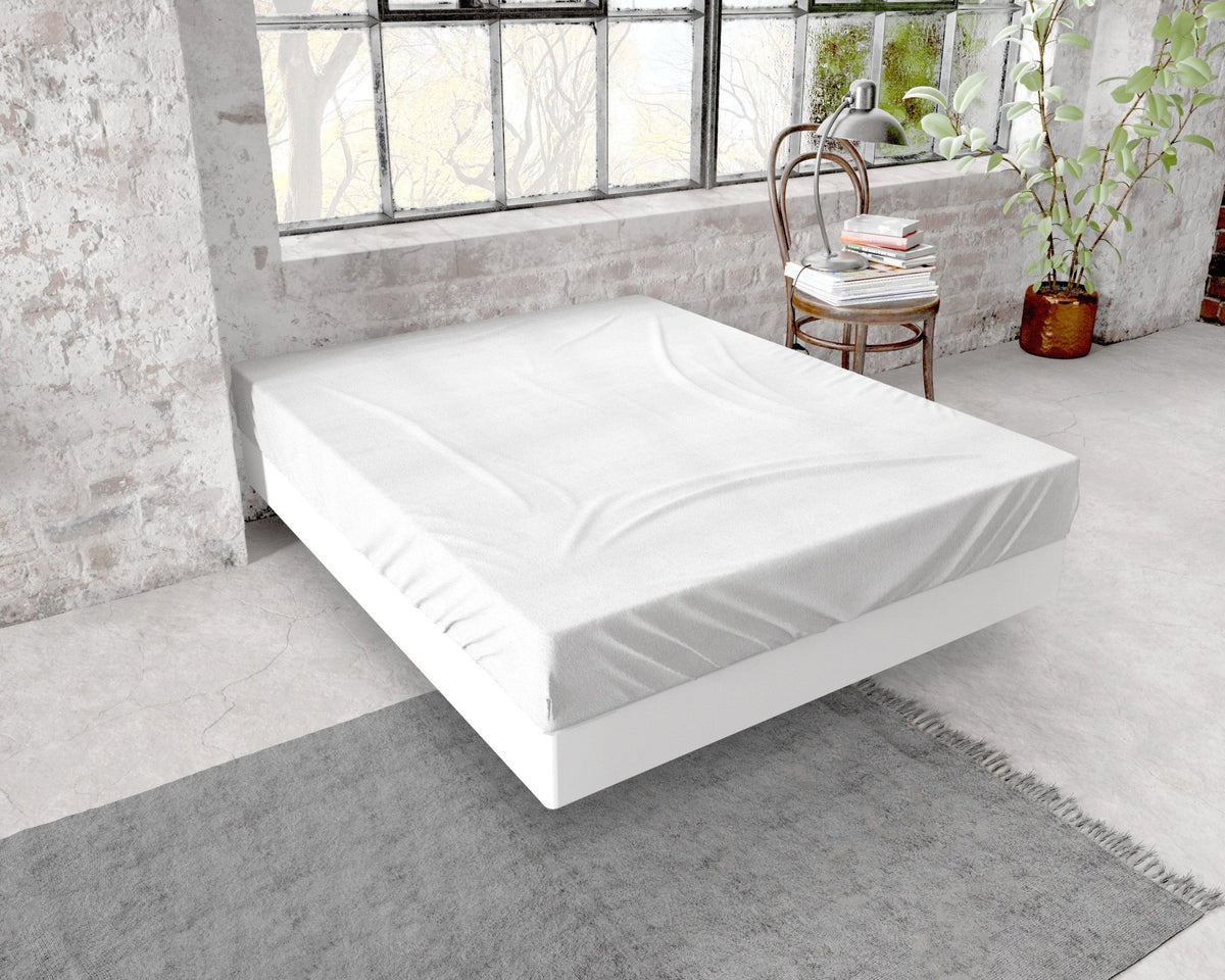 Hoeslaken Flanel Premium – 100% Katoen 160 gsm – Wit – Dreamhouse - Dromen & Wonen