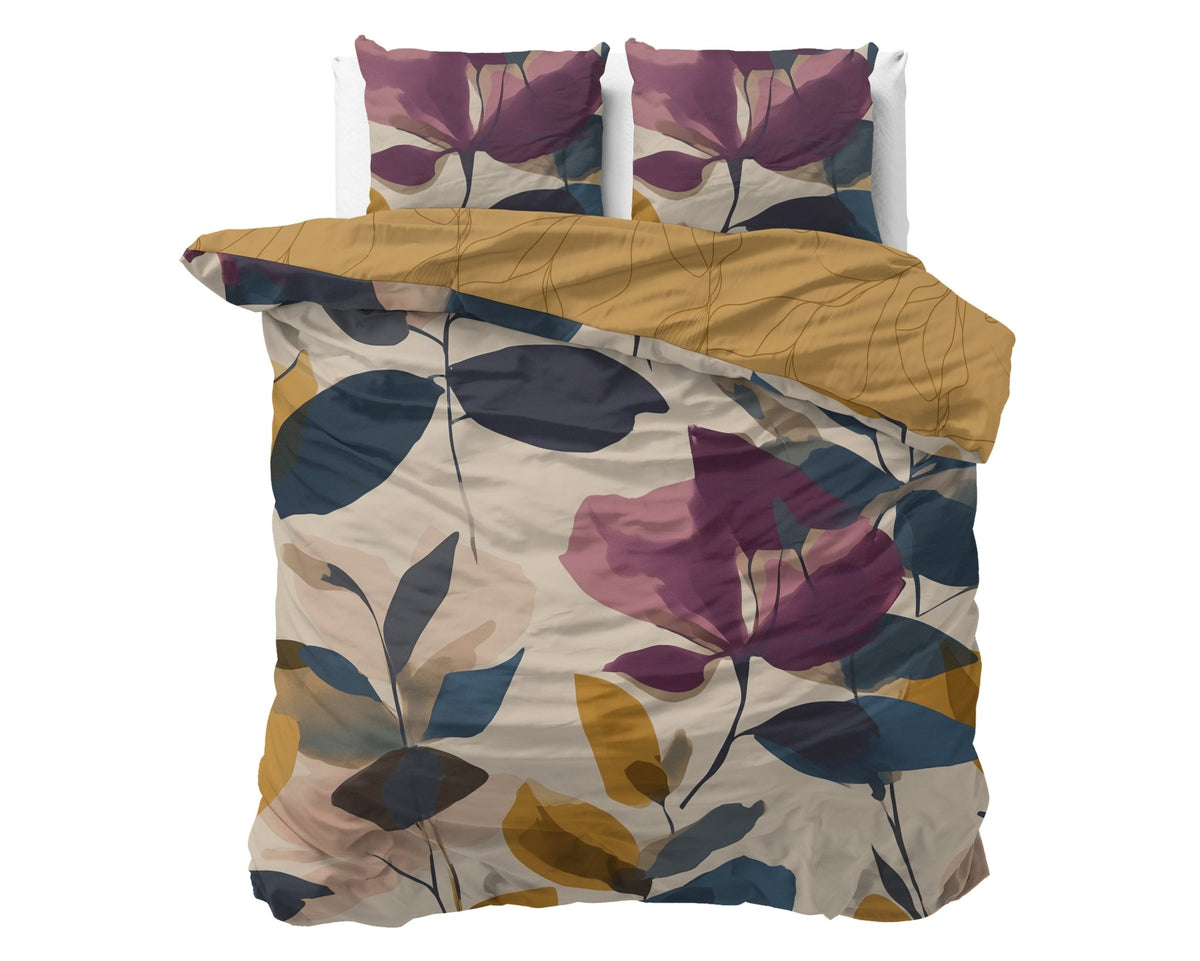 Katoen Flanel Dekbedovertrek Beige – Chelsea – Warm & Zacht met Kussenslopen – Dreamhouse - Dromen & Wonen