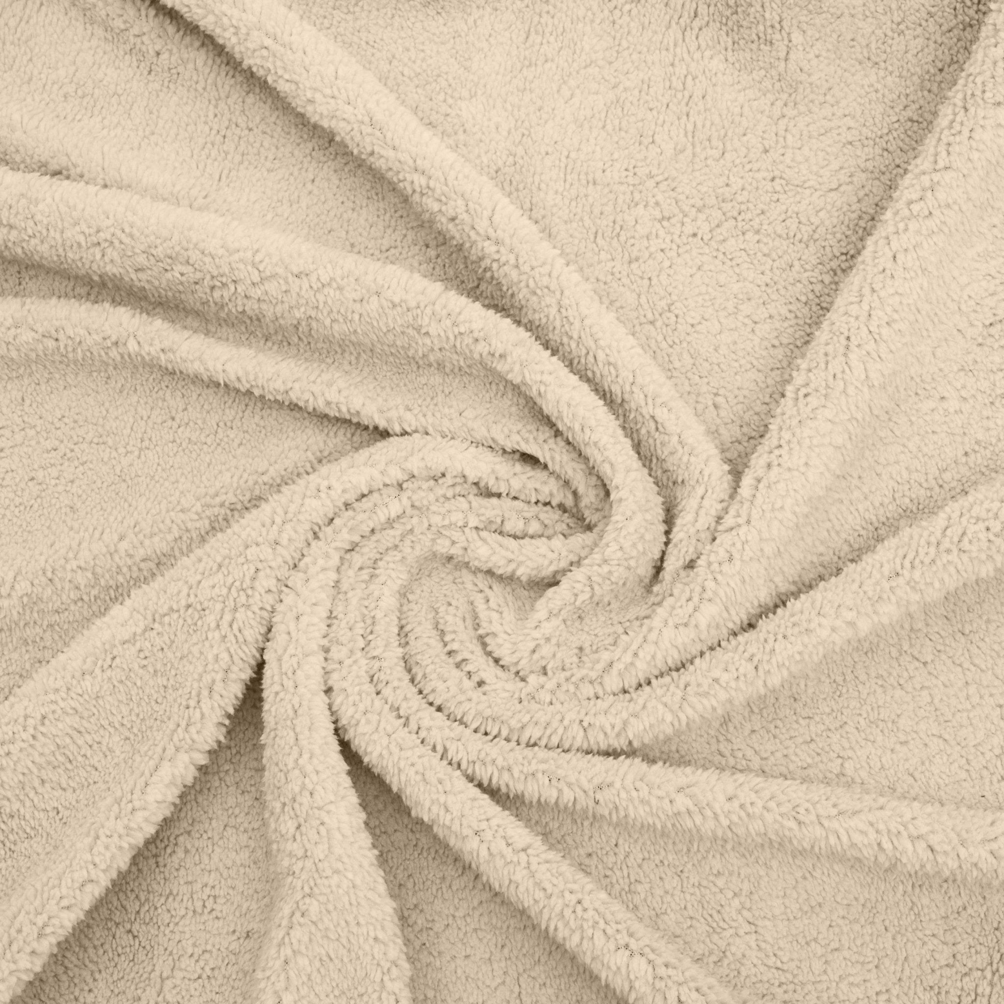 Kussensloop - 2 Stuks - Teddyfleece - Taupe - 60x70 - Dromen & Wonen