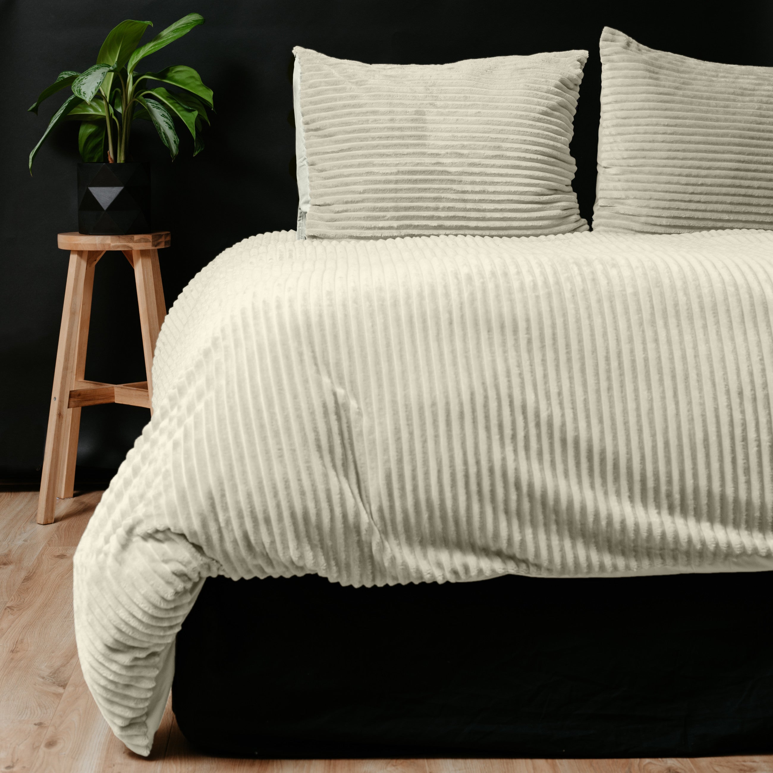 Rib Teddy Beige
