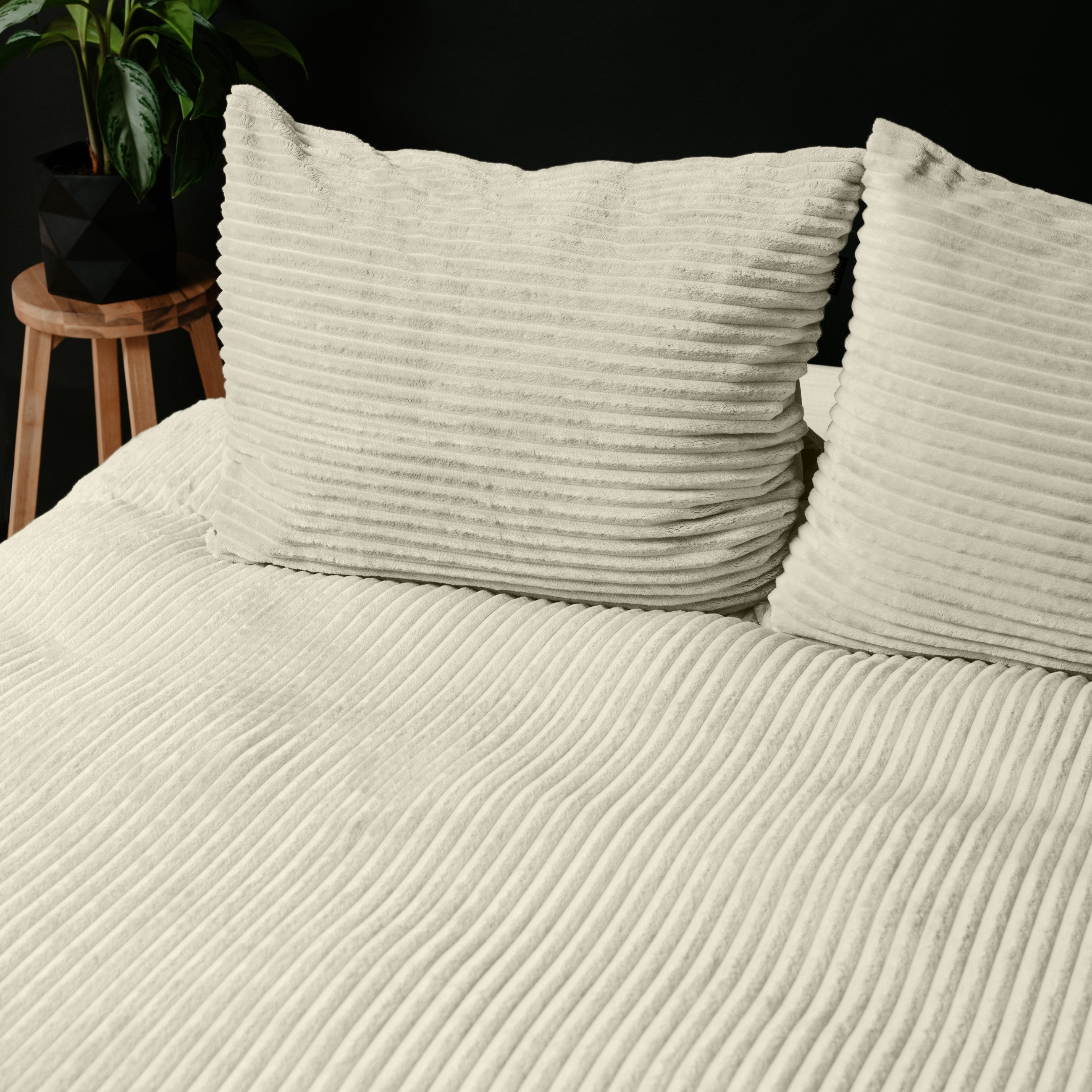 Rib Teddy Beige