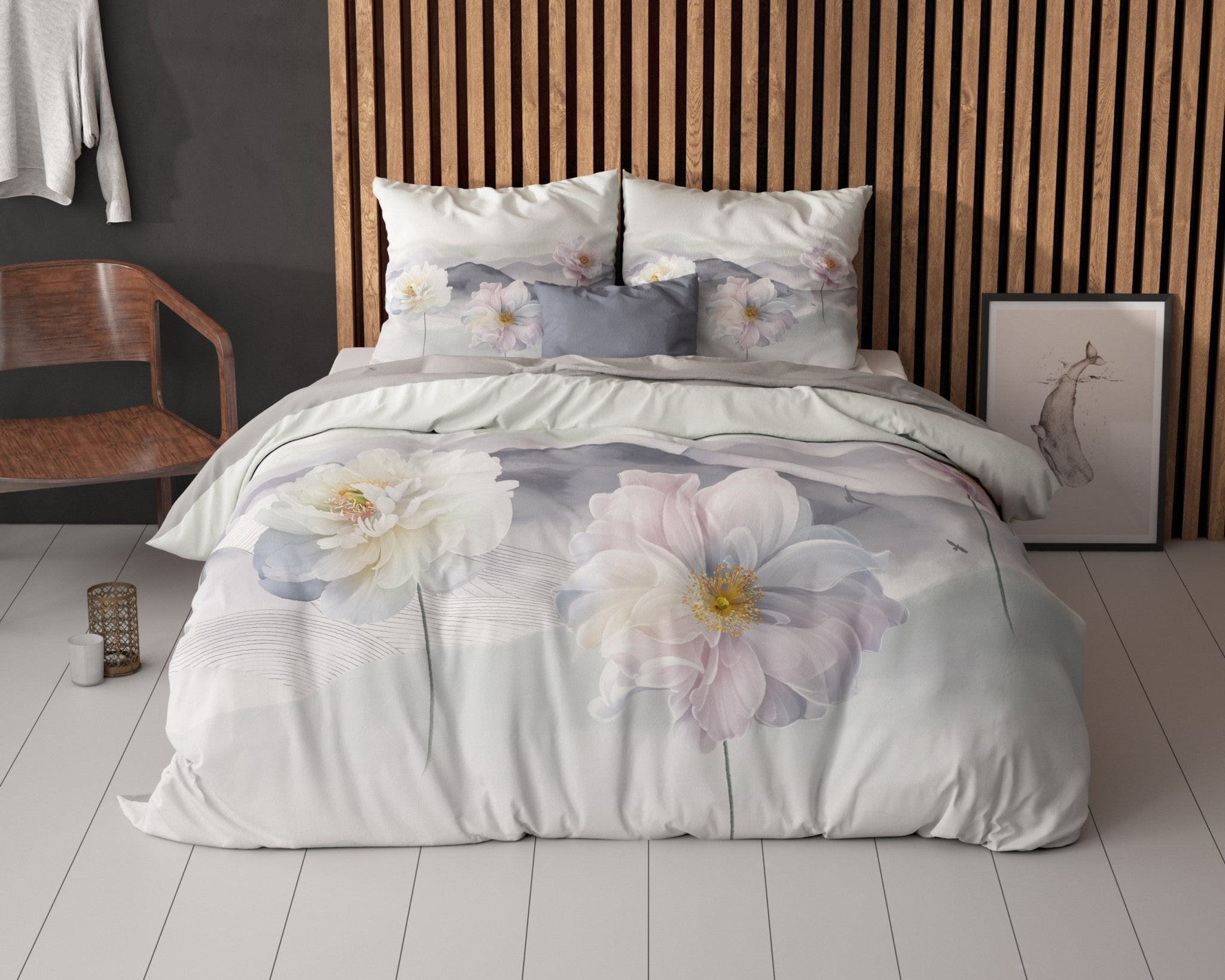 Sleeptime Annique Grijs Dekbedovertrek - Dromen & Wonen