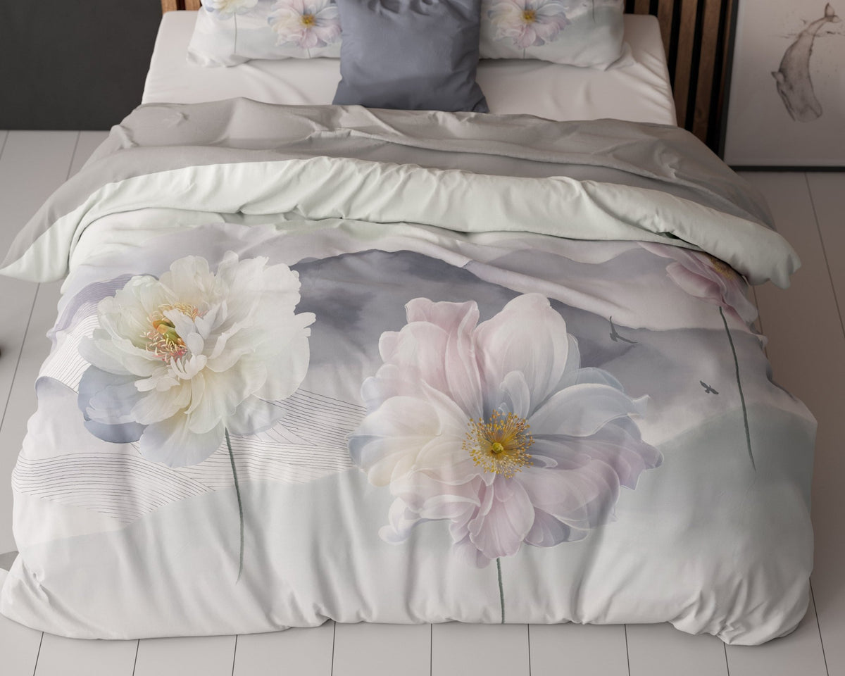 Sleeptime Annique Grijs Dekbedovertrek - Dromen & Wonen