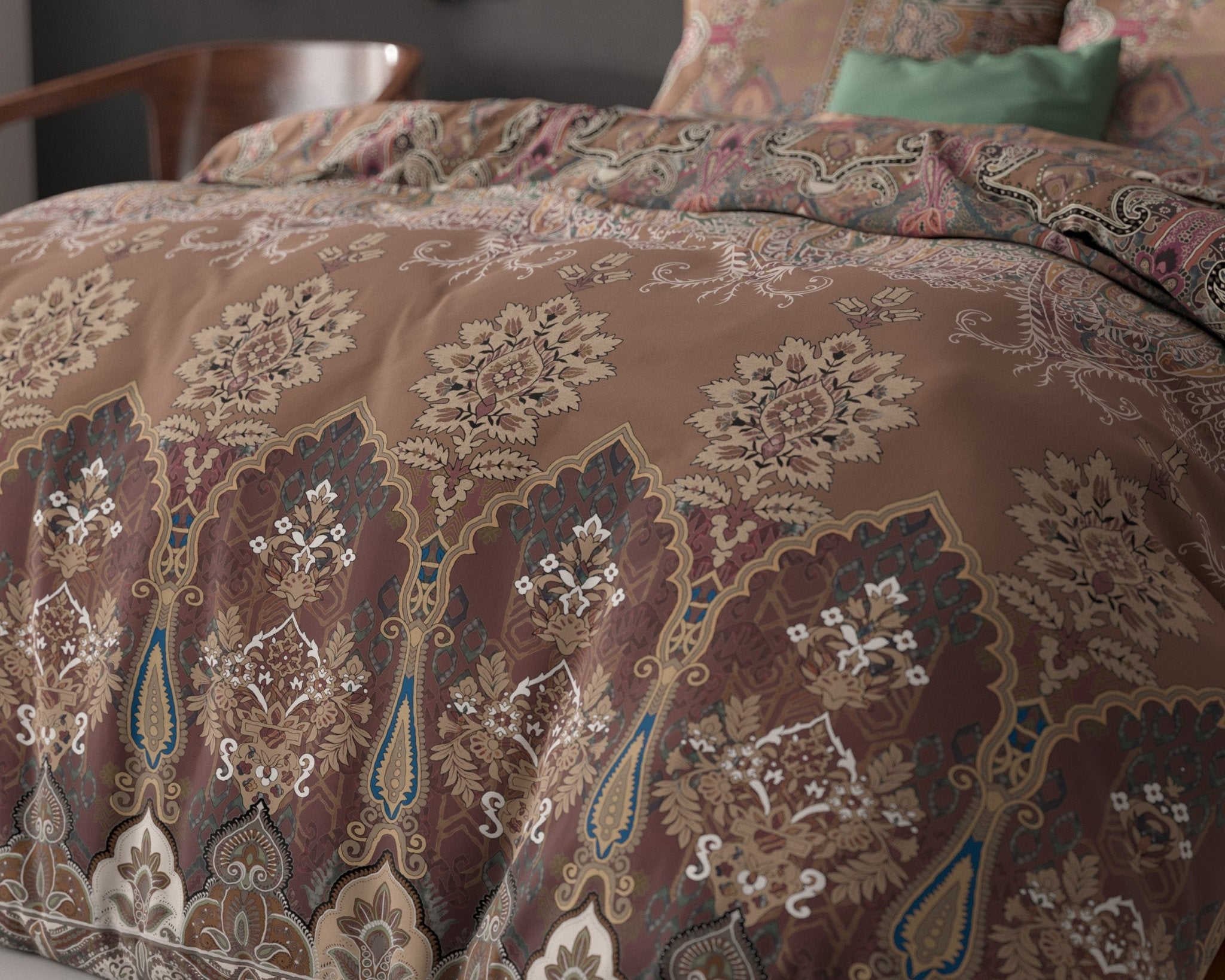 Sleeptime Berna Bruin Dekbedovertrek - Dromen & Wonen