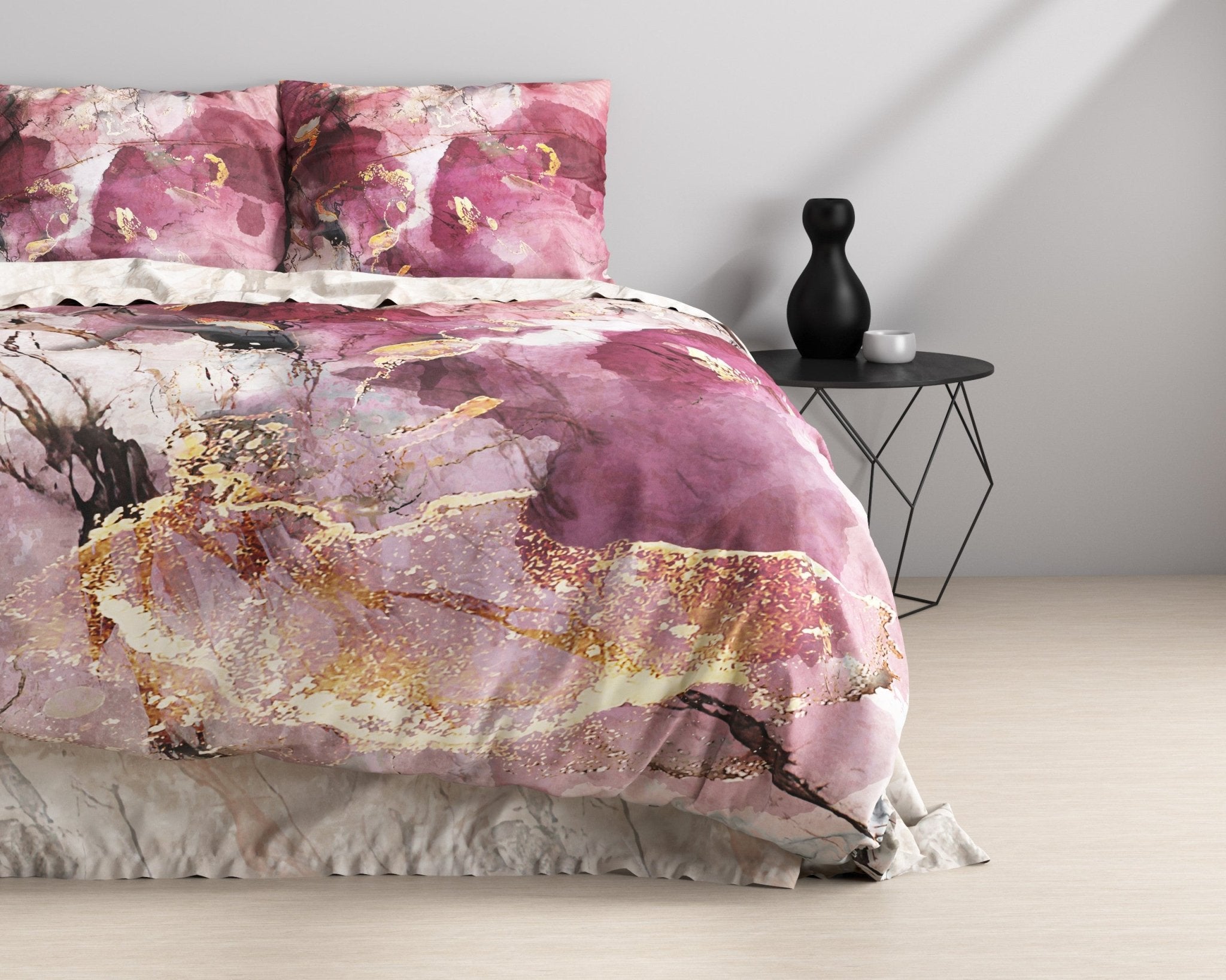 Sleeptime Breccia Roze Dekbedovertrek - Dromen & Wonen