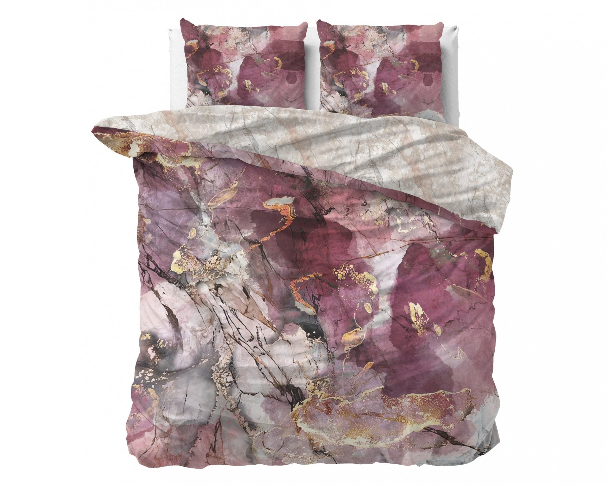 Sleeptime Breccia Roze Dekbedovertrek - Dromen & Wonen