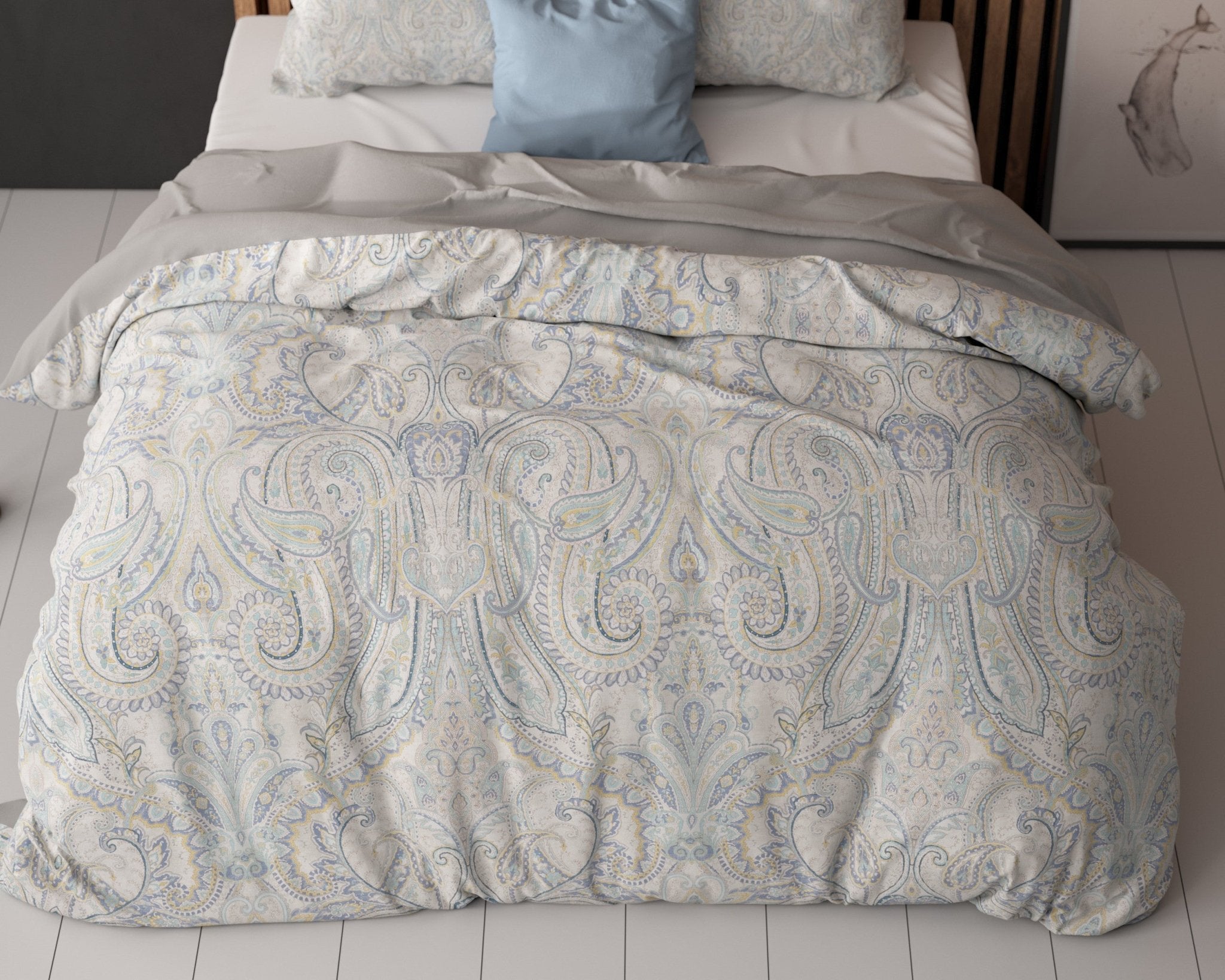 Sleeptime Cherine Grijs Dekbedovertrek - Dromen & Wonen