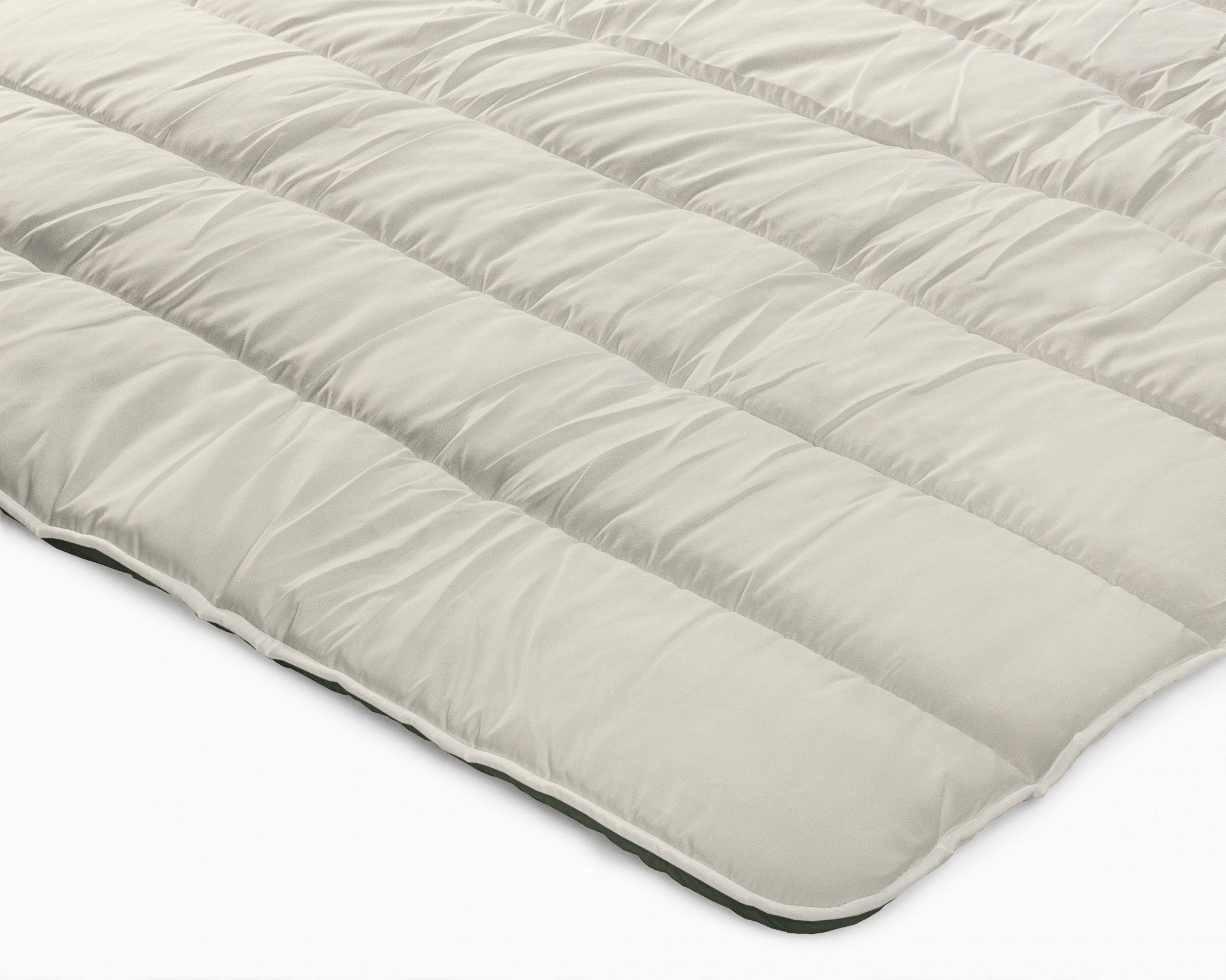 Sleeptime Dekbed en Overtrek in 1 - Creme/Groen - Dromen & Wonen