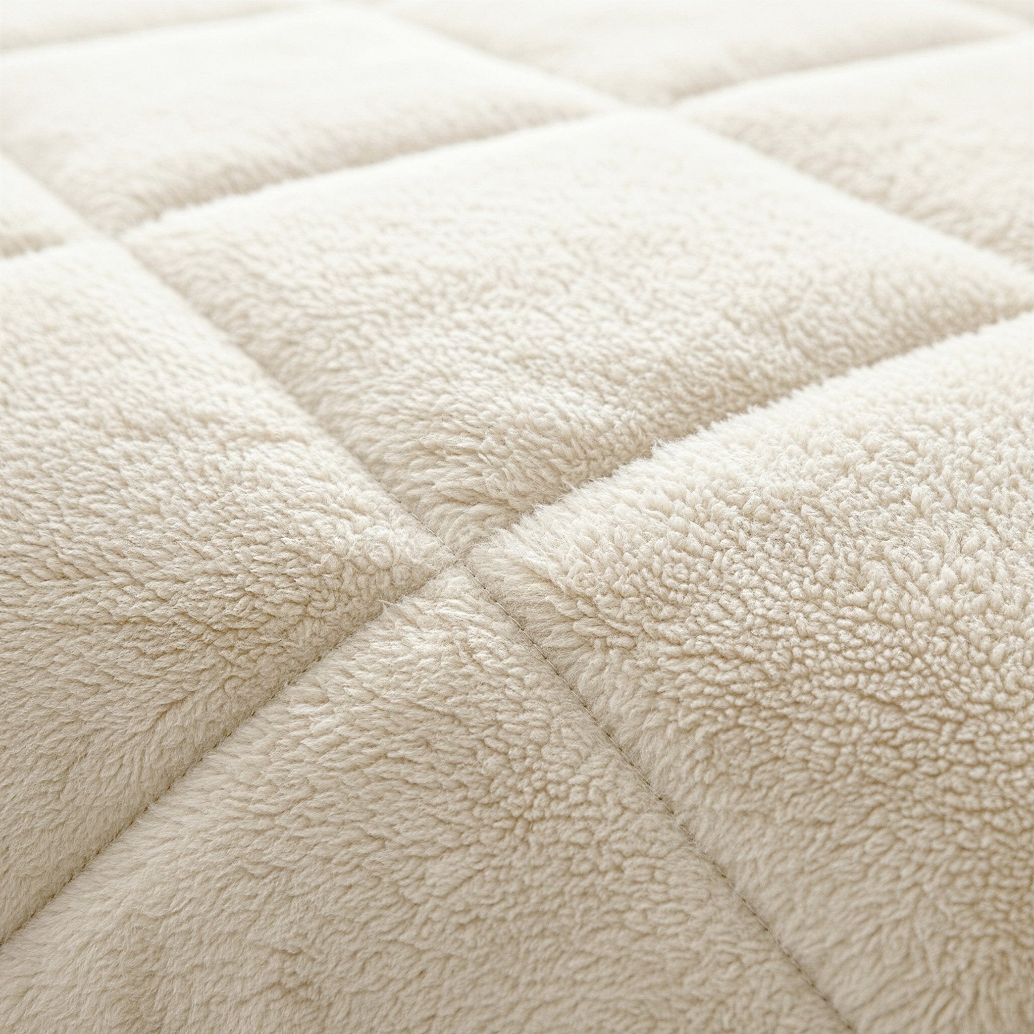 Sleeptime Dekbed en Overtrek in 1 - Fluffy Teddy - Beige - Dromen & Wonen