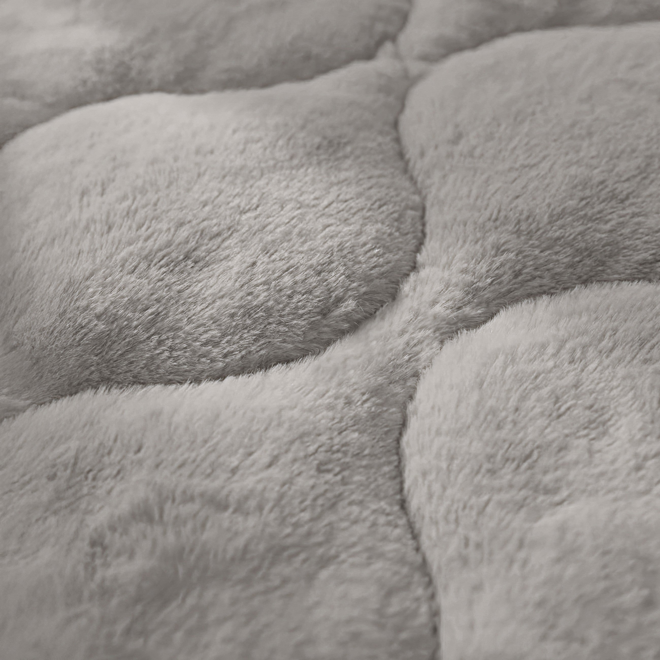 Sleeptime Dekbed en Overtrek in 1 - Fluffy Teddy - Taupe/Grijs - Dromen & Wonen