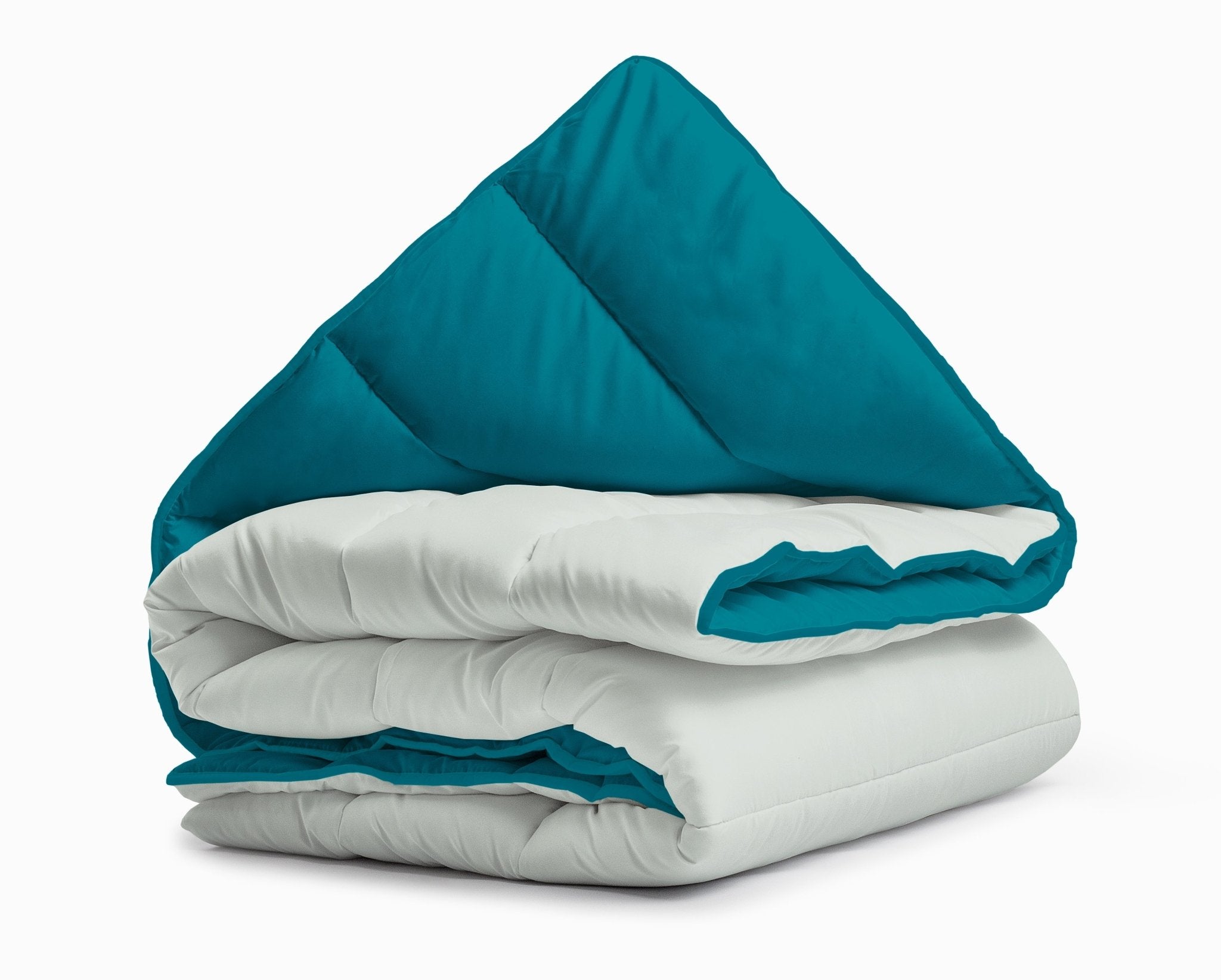 Sleeptime Dekbed en Overtrek in 1 - Grijs/Blauw - Dromen & Wonen