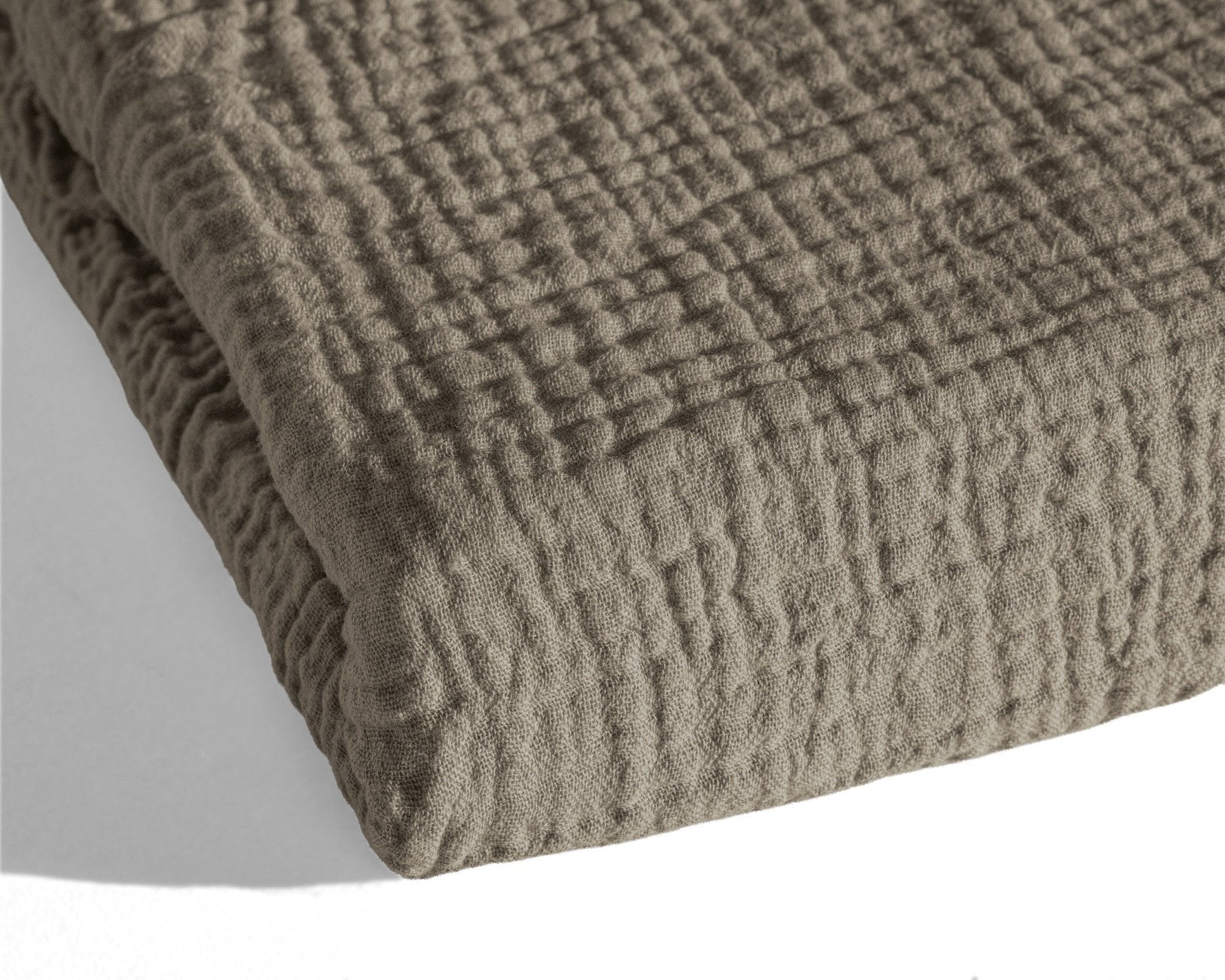 Sleeptime Dekbed en Overtrek in 1 – Mousseline Comfort - Taupe - Dromen & Wonen