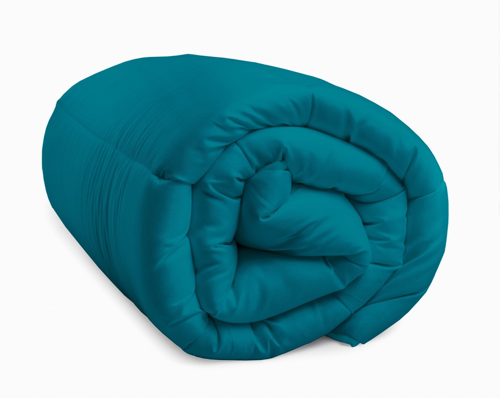 Sleeptime Dekbed en Overtrek in 1 - Taupe/Blauw - Dromen & Wonen