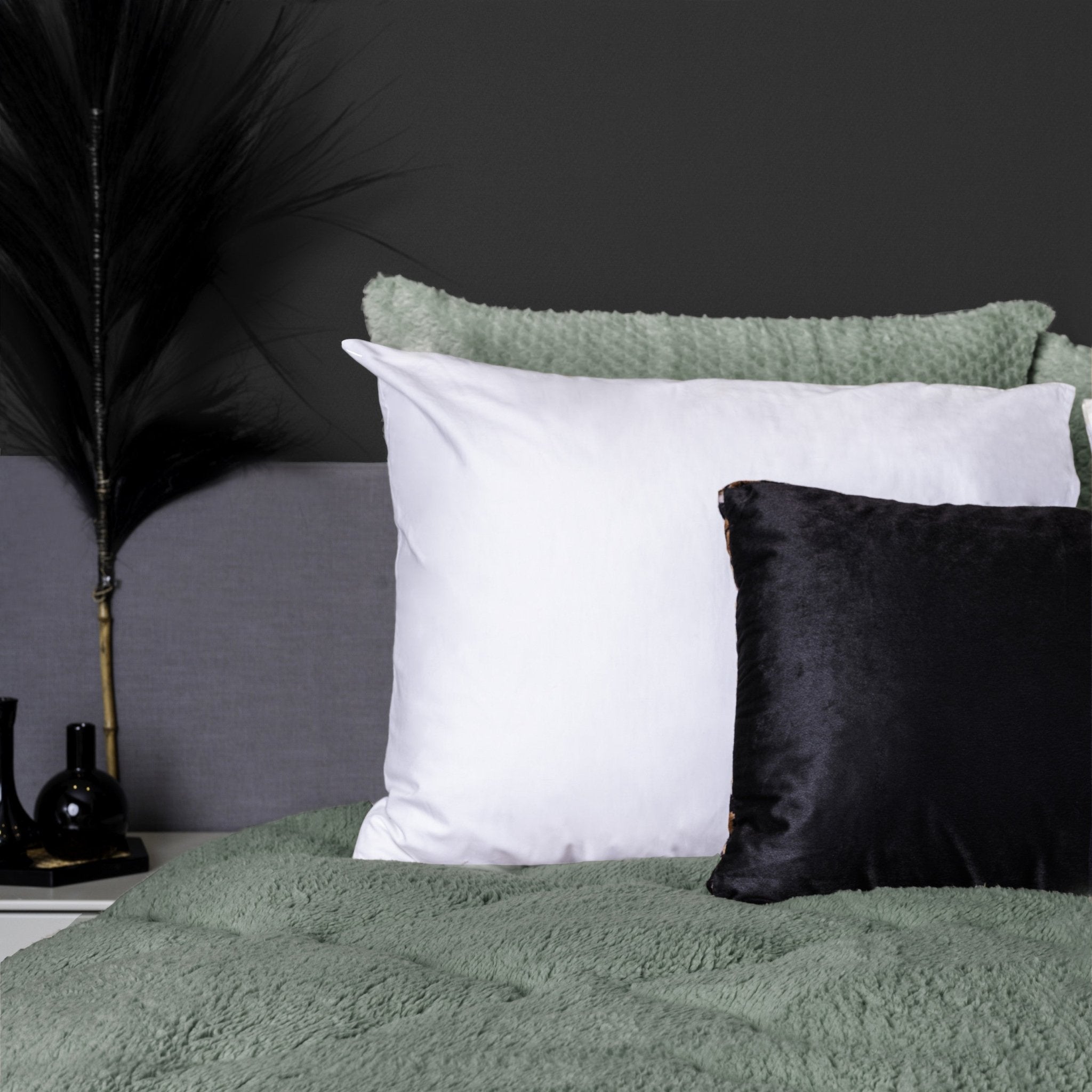 Sleeptime Dekbed en Overtrek in 1 - Teddy - Groen - Dromen & Wonen