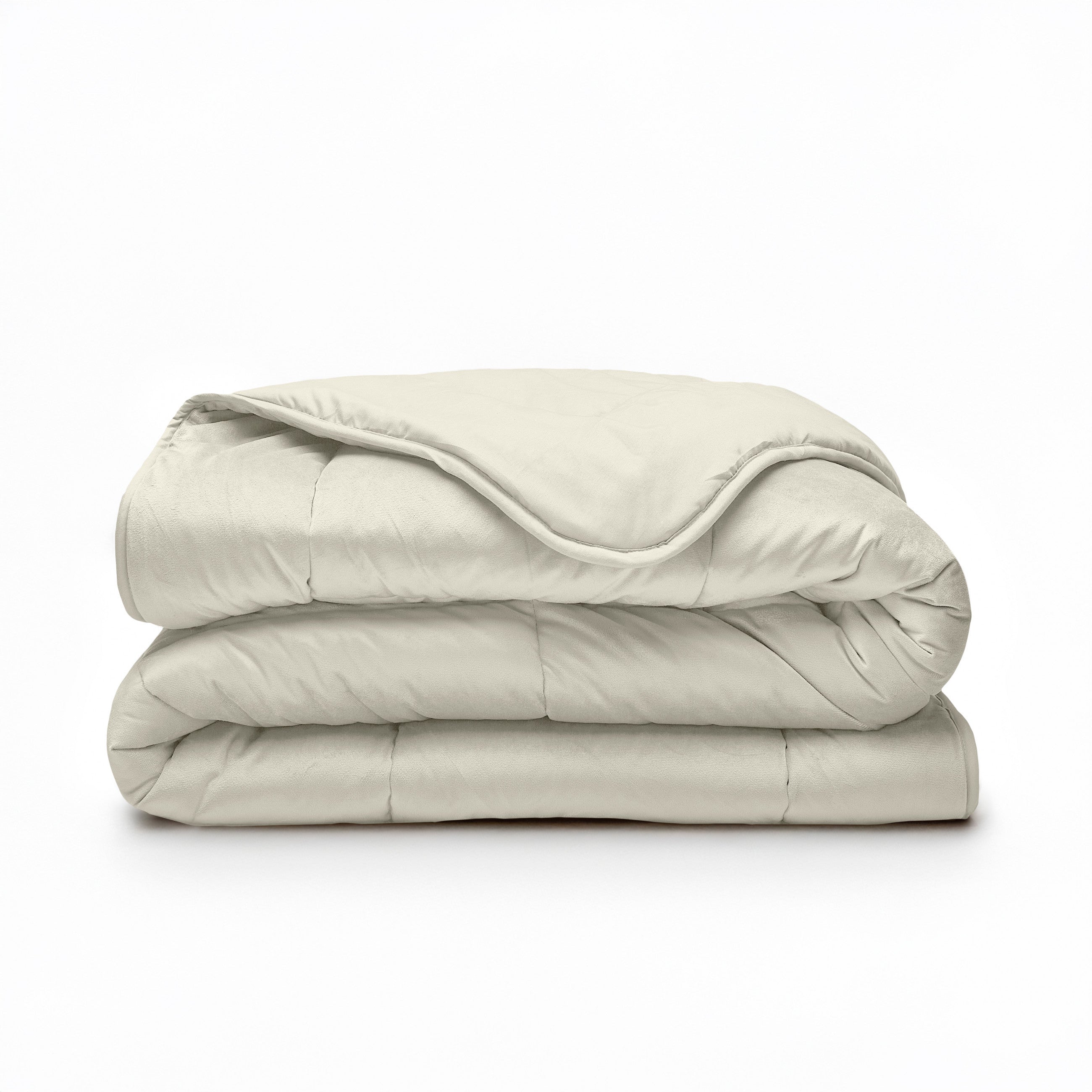 Sleeptime Dekbed en Overtrek in 1 - Velvet - Creme - Dromen & Wonen